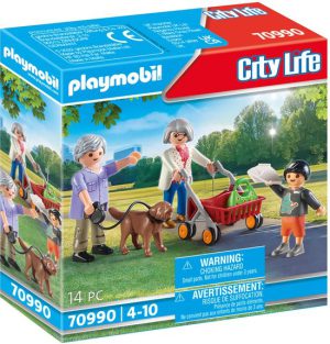 Playmobil City Life Grootouders met kleinkinderen - 70990